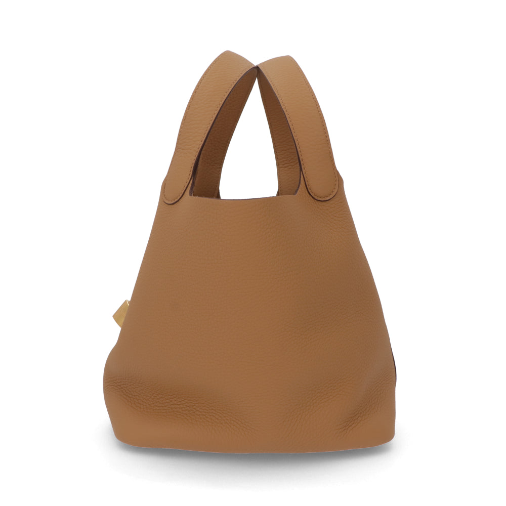 HERMES ピコタンロックMM ビスキュイ ゴールド金具