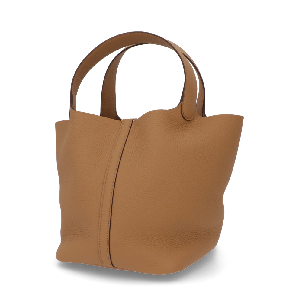 HERMES ピコタンロックMM ビスキュイ ゴールド金具