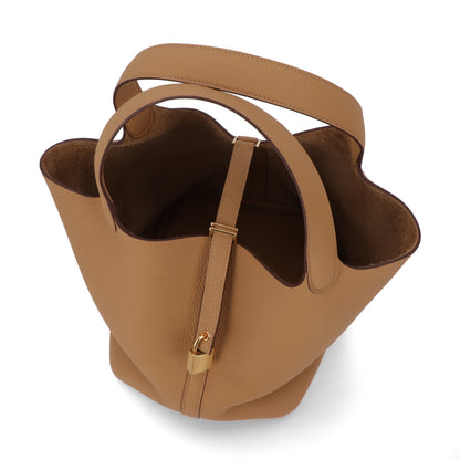 HERMES ピコタンロックMM ビスキュイ ゴールド金具