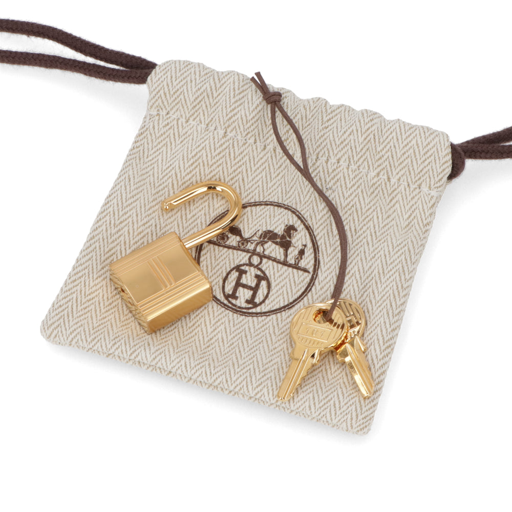 HERMES ピコタンロックMM ビスキュイ ゴールド金具
