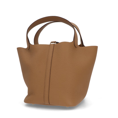 HERMES ピコタンロックMM ビスキュイ ゴールド金具