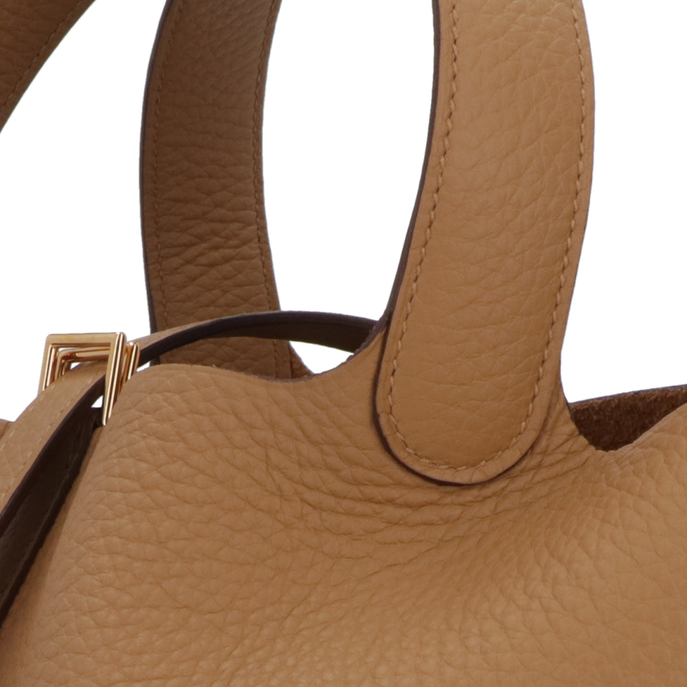 HERMES ピコタンロックMM ビスキュイ ゴールド金具 – LE CHIEN