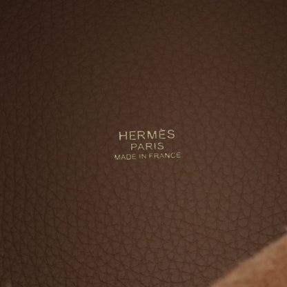 HERMES ピコタンロックMM ビスキュイ ゴールド金具