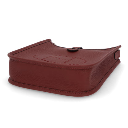 エルメス HERMES バッグ エヴリン TPM (16) レディース レッド系 ルージュＨ オレンジフィールド ローズティリアン シルバー金具 トリヨンクレマンス W刻印