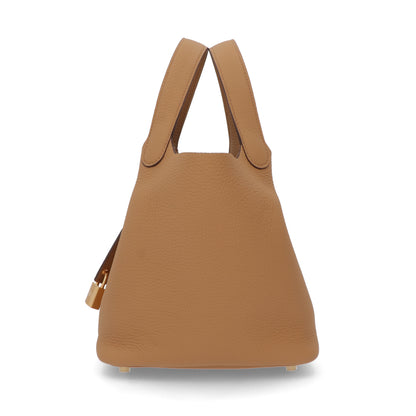 HERMES ピコタンロックPM ビスキュイ ゴールド金具