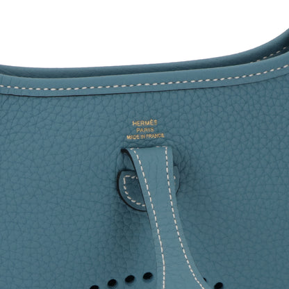 HERMES エヴリンTPM ニューブルージーン ゴールド金具