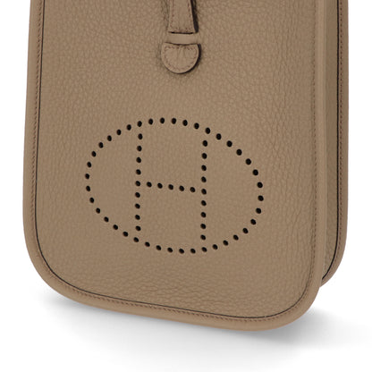 HERMES エヴリンTPM ベージュマルファ ゴールド金具