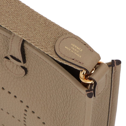 HERMES エヴリンTPM ベージュマルファ ゴールド金具