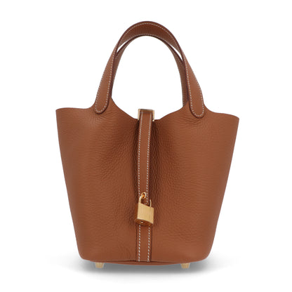 HERMES ピコタンロックPM ゴールド ゴールド金具