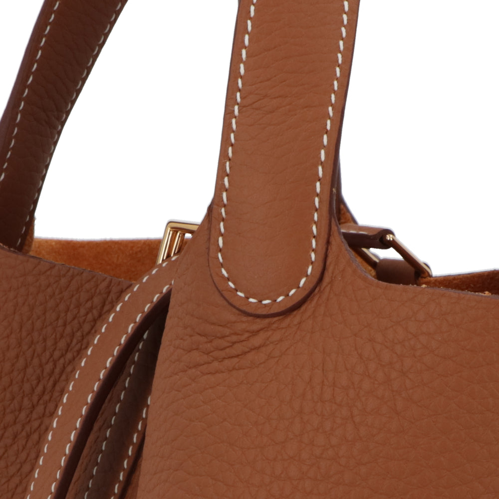 HERMES ピコタンロックPM ゴールド ゴールド金具