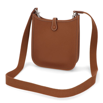 HERMES エヴリンTPM ゴールド シルバー金具