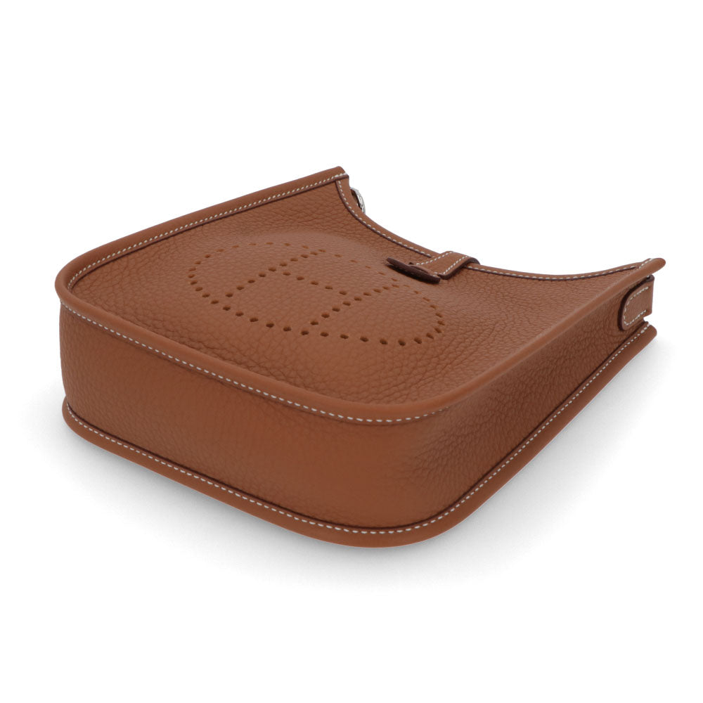HERMES エヴリンTPM ゴールド シルバー金具
