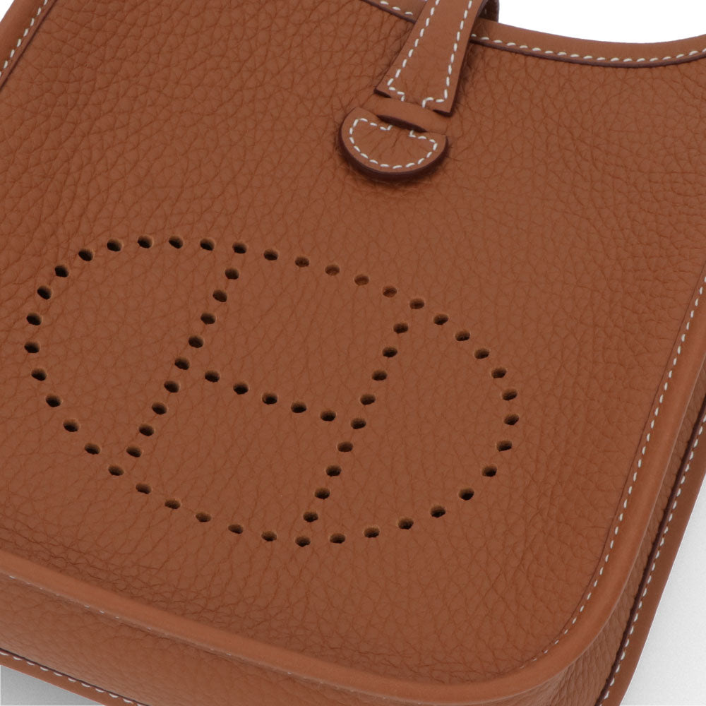 HERMES エヴリンTPM ゴールド シルバー金具