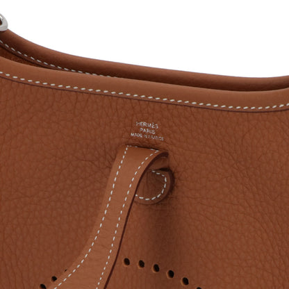 HERMES エヴリンTPM ゴールド シルバー金具