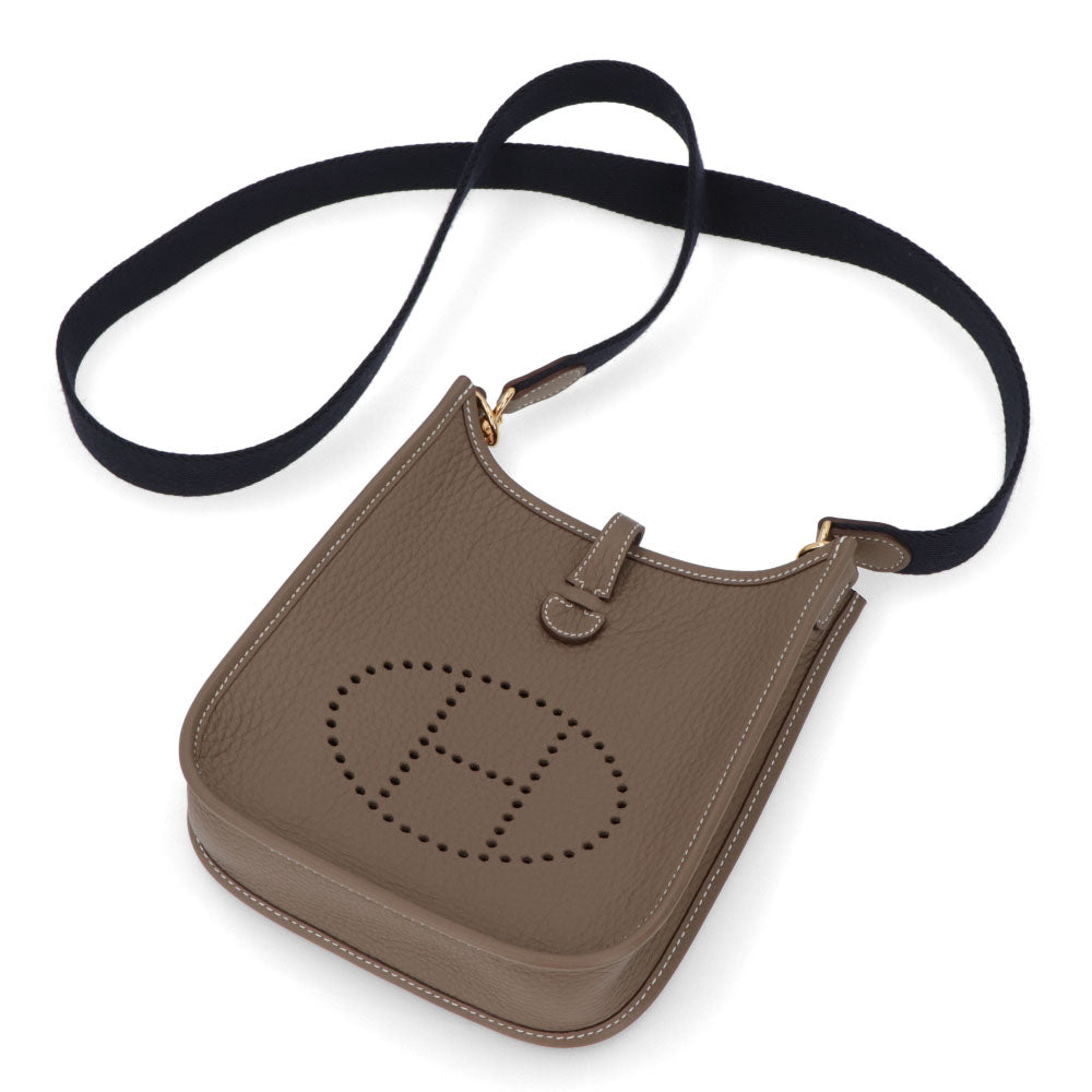 HERMES エヴリンTPM エトゥープ ゴールド金具