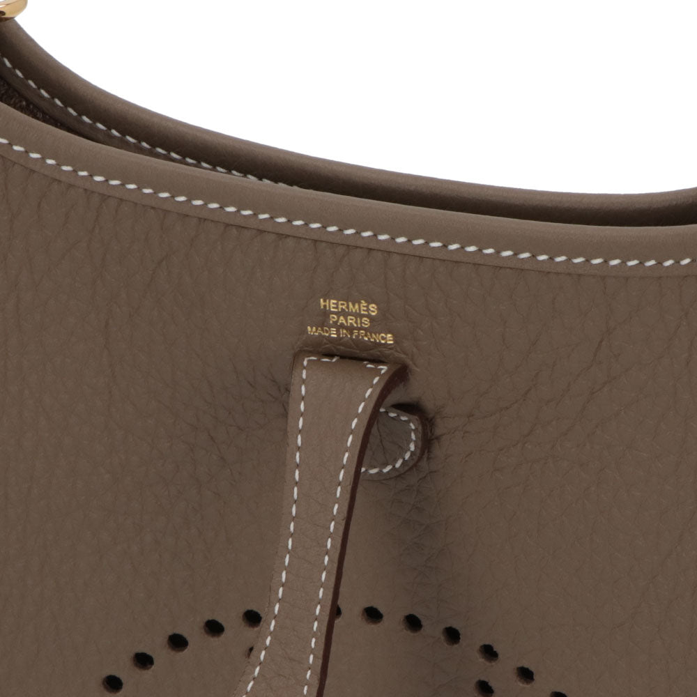 HERMES エヴリンTPM エトゥープ ゴールド金具