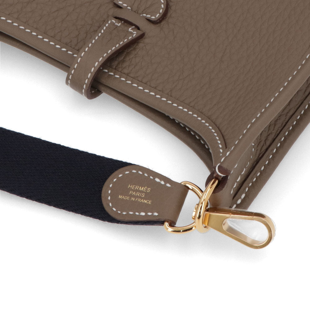 HERMES エヴリンTPM エトゥープ ゴールド金具