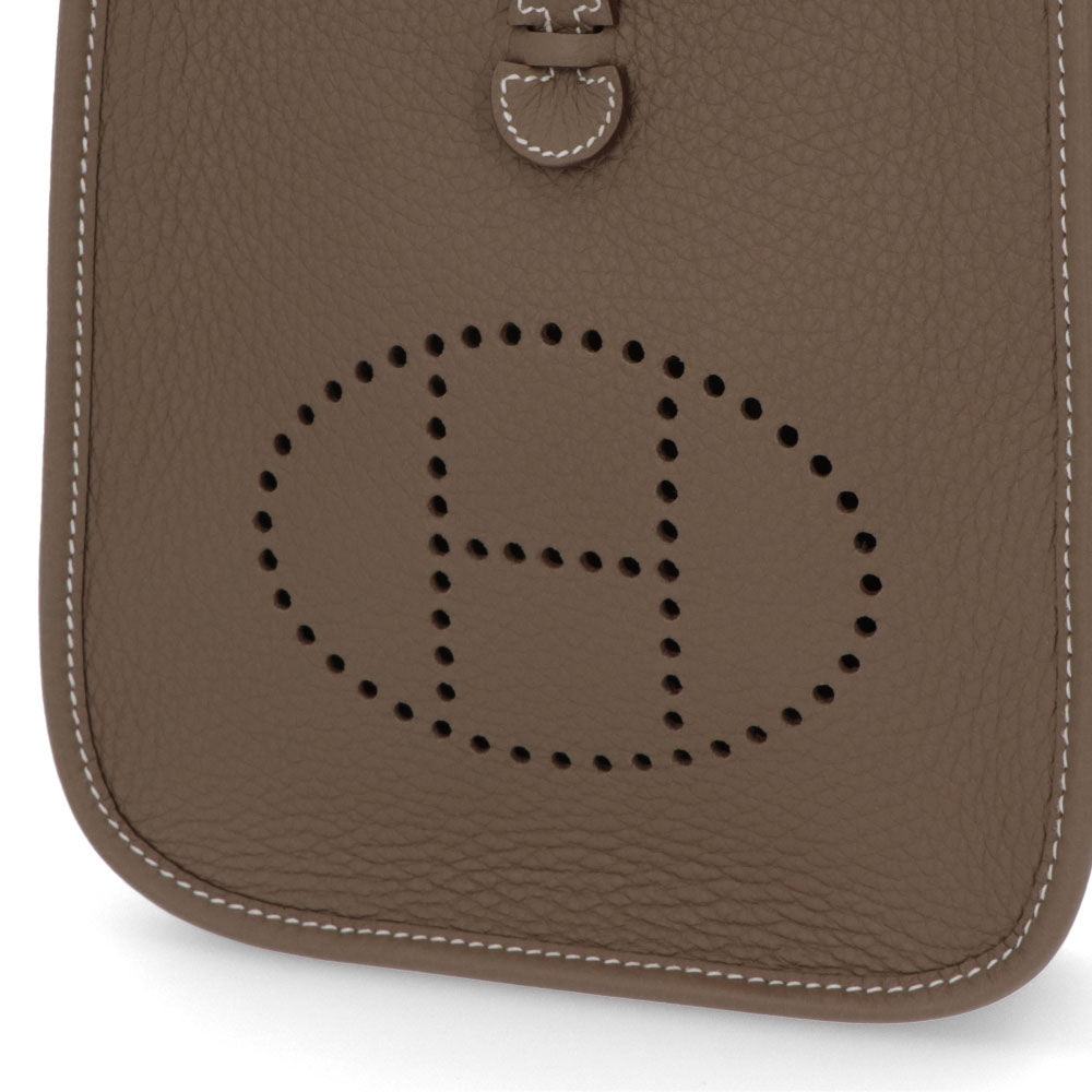 HERMES エヴリンTPM エトゥープ シルバー金具