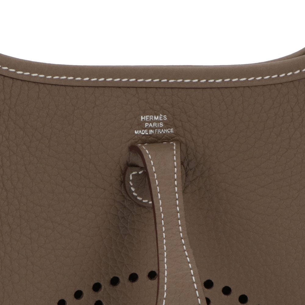 HERMES エヴリンTPM エトゥープ シルバー金具