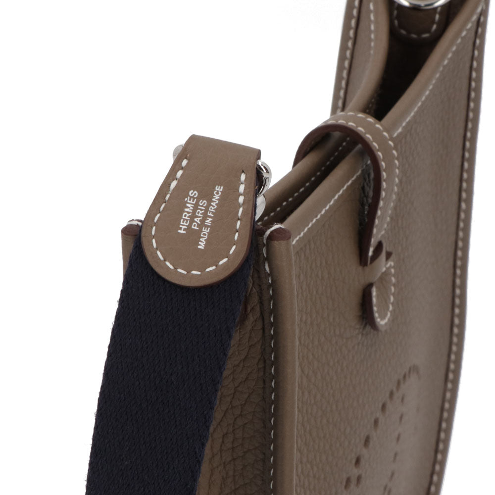 HERMES エヴリンTPM エトゥープ シルバー金具