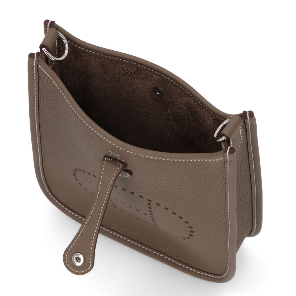 HERMES エヴリンTPM エトゥープ シルバー金具
