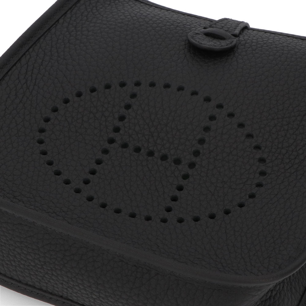 HERMES エヴリンTPM ブラック ゴールド金具