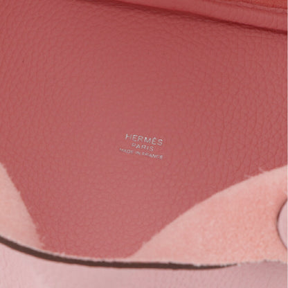 HERMES ピコタンロックPM  ローズサクラ シルバー金具