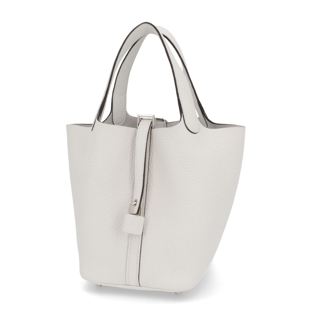 HERMES ピコタンロックPM ニューホワイト シルバー