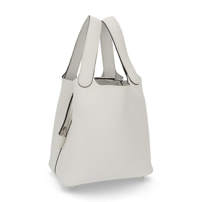 HERMES ピコタンロックPM ニューホワイト シルバー