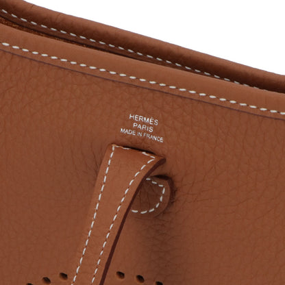 エルメス HERMES バッグ エヴリン TPM (16) レディース ブラウン系 ゴールド シルバー金具 トリヨンクレマンス W刻印