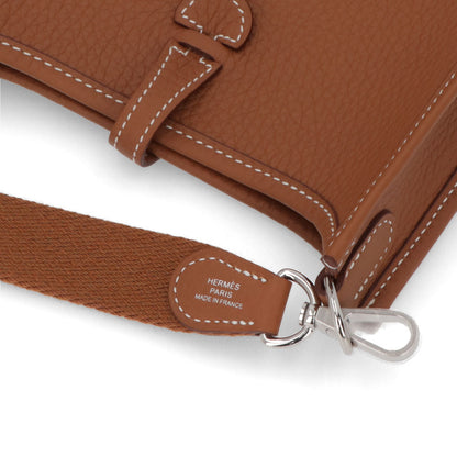 エルメス HERMES バッグ エヴリン TPM (16) レディース ブラウン系 ゴールド シルバー金具 トリヨンクレマンス W刻印
