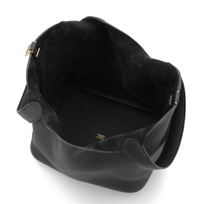 HERMES ピコタンロックMM ブラック ゴールド