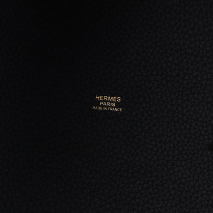 HERMES ピコタンロックMM ブラック ゴールド