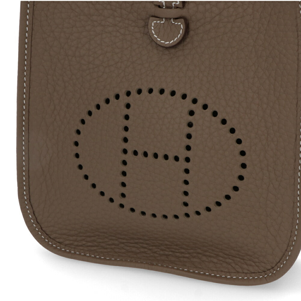 HERMES エヴリン TPM (16) グレー系 エトゥープ シルバー金具