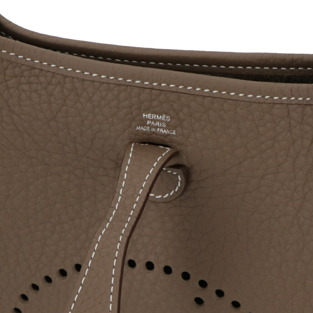 HERMES エヴリン TPM (16) グレー系 エトゥープ シルバー金具