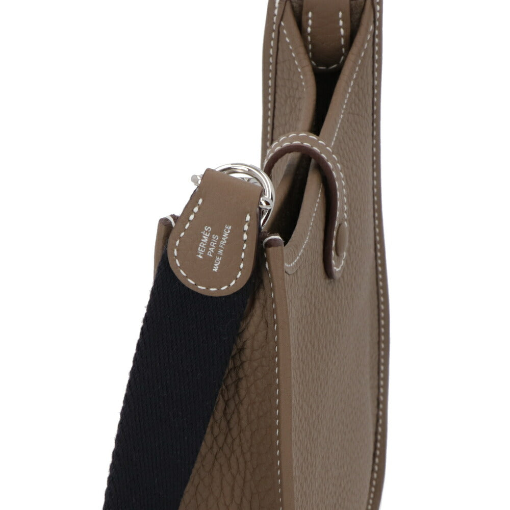 HERMES エヴリン TPM (16) グレー系 エトゥープ シルバー金具
