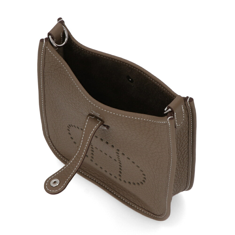 HERMES エヴリン TPM (16) グレー系 エトゥープ シルバー金具