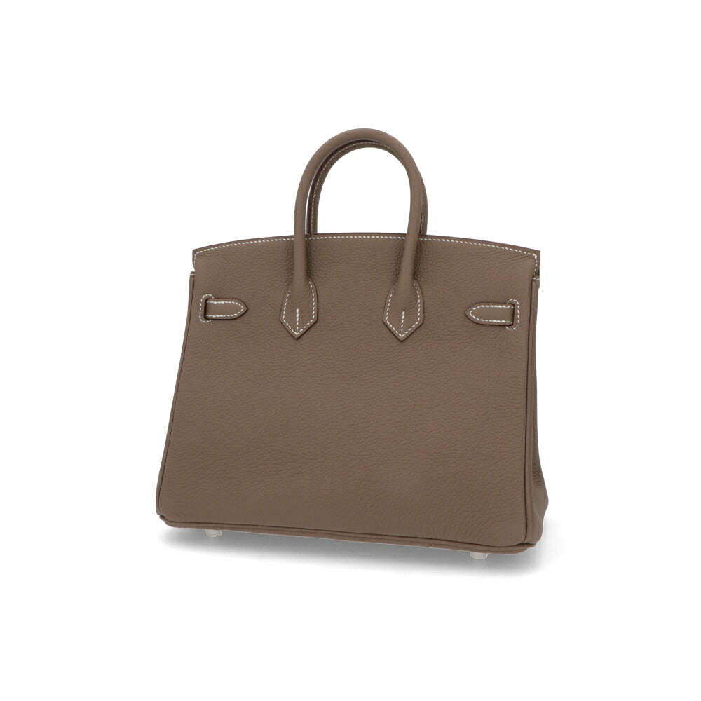 HERMES エルメス レディース バッグ バーキン 25 グレー系 シルバー金具 エトゥープ トゴ G刻印