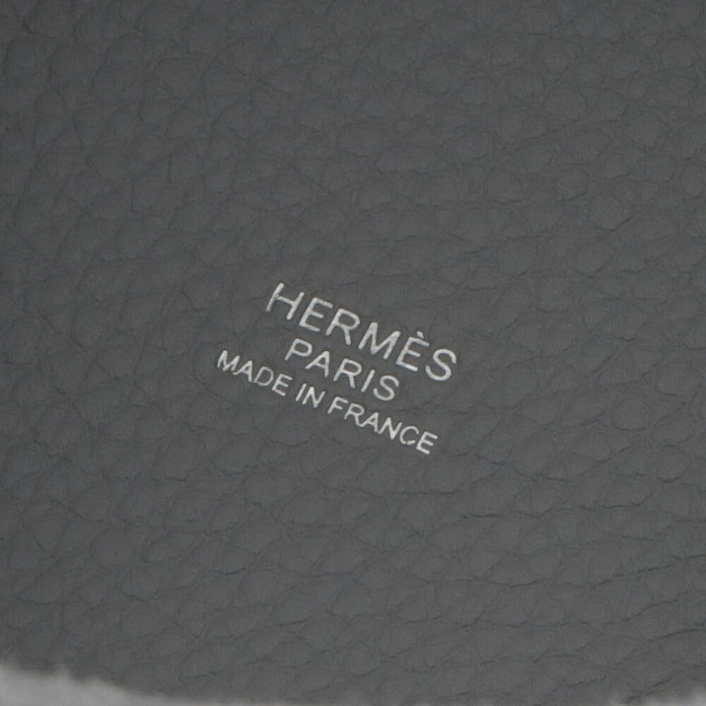 HERMES エルメス レディース バッグ ピコタンロック PM (18) ライトブルー系 シルバー金具 グリパンタン トリヨンクレマンス K刻印