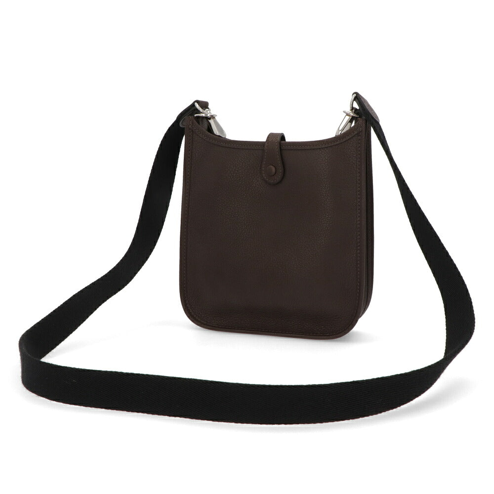 HERMES エルメス レディース バッグ エヴリン TPM (16) ブラウン系 エベンヌ シルバー金具 ヴァレニア G刻印