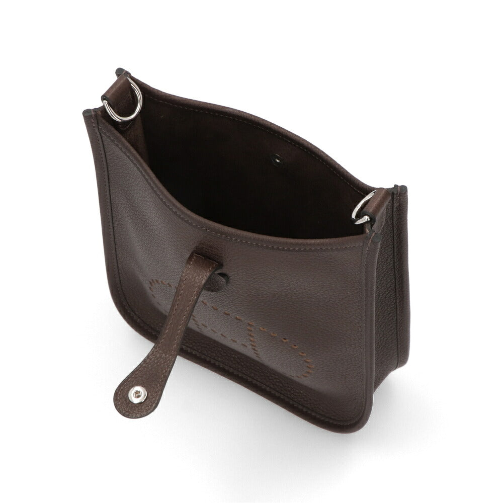 HERMES エルメス レディース バッグ エヴリン TPM (16) ブラウン系 エベンヌ シルバー金具 ヴァレニア G刻印