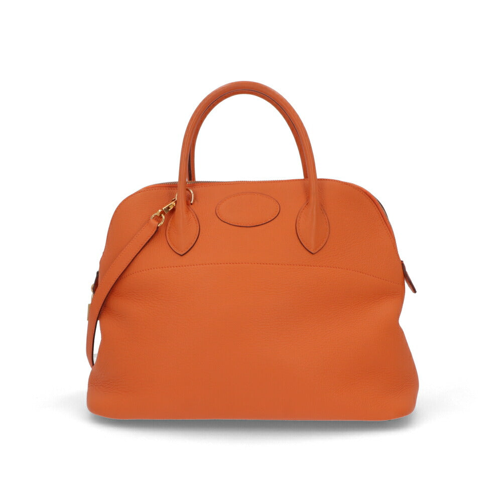 【中古/Bランク】HERMES ボリード 35 オレンジ系 トリヨンクレマンス □G刻印