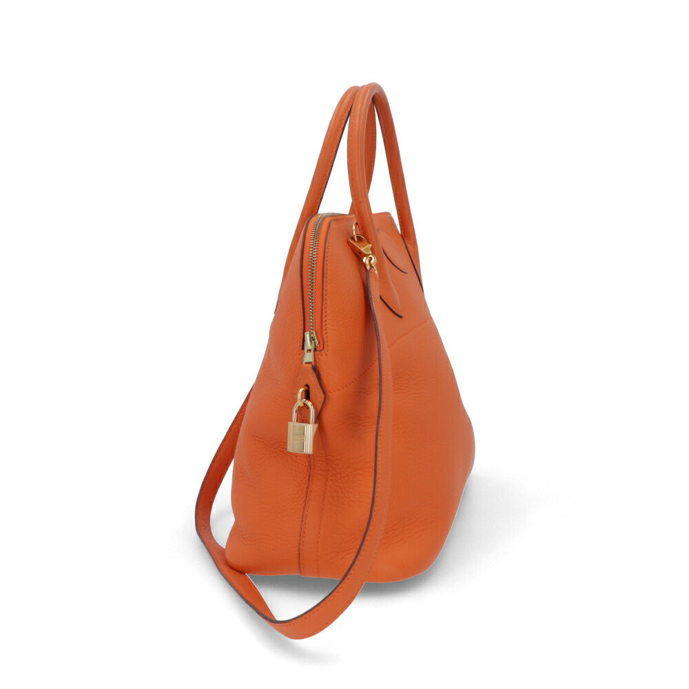 【中古/Bランク】HERMES ボリード 35 オレンジ系 トリヨンクレマンス □G刻印