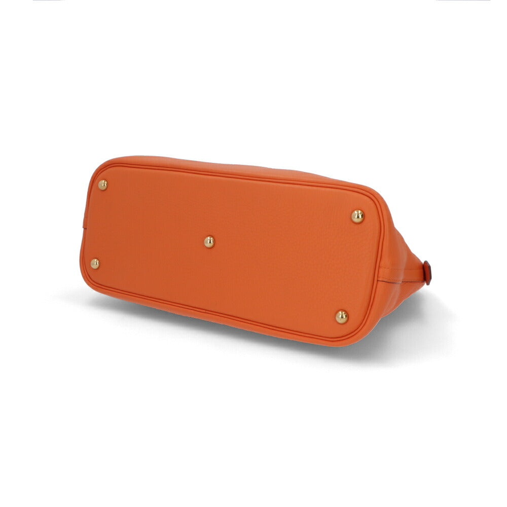 【中古/Bランク】HERMES ボリード 35 オレンジ系 トリヨンクレマンス □G刻印