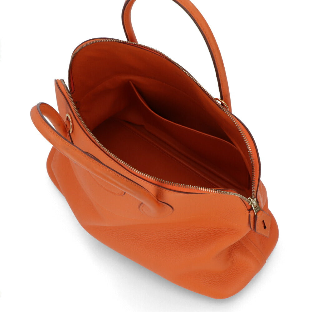 【中古/Bランク】HERMES ボリード 35 オレンジ系 トリヨンクレマンス □G刻印