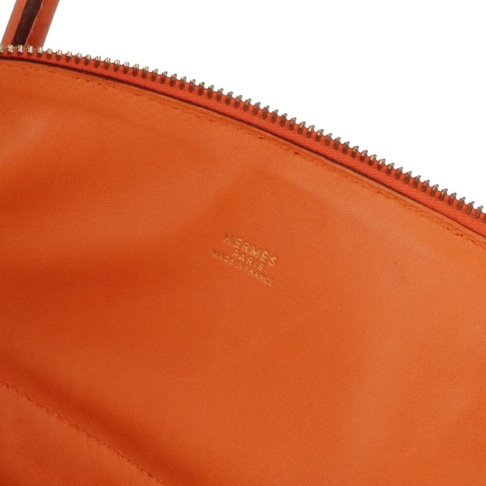 【中古/Bランク】HERMES ボリード 35 オレンジ系 トリヨンクレマンス □G刻印