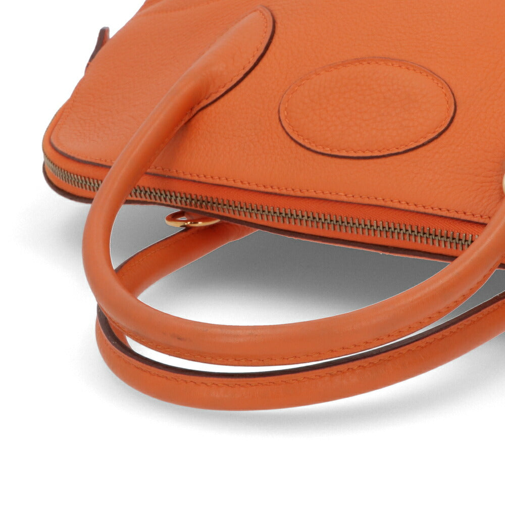 【中古/Bランク】HERMES ボリード 35 オレンジ系 トリヨンクレマンス □G刻印