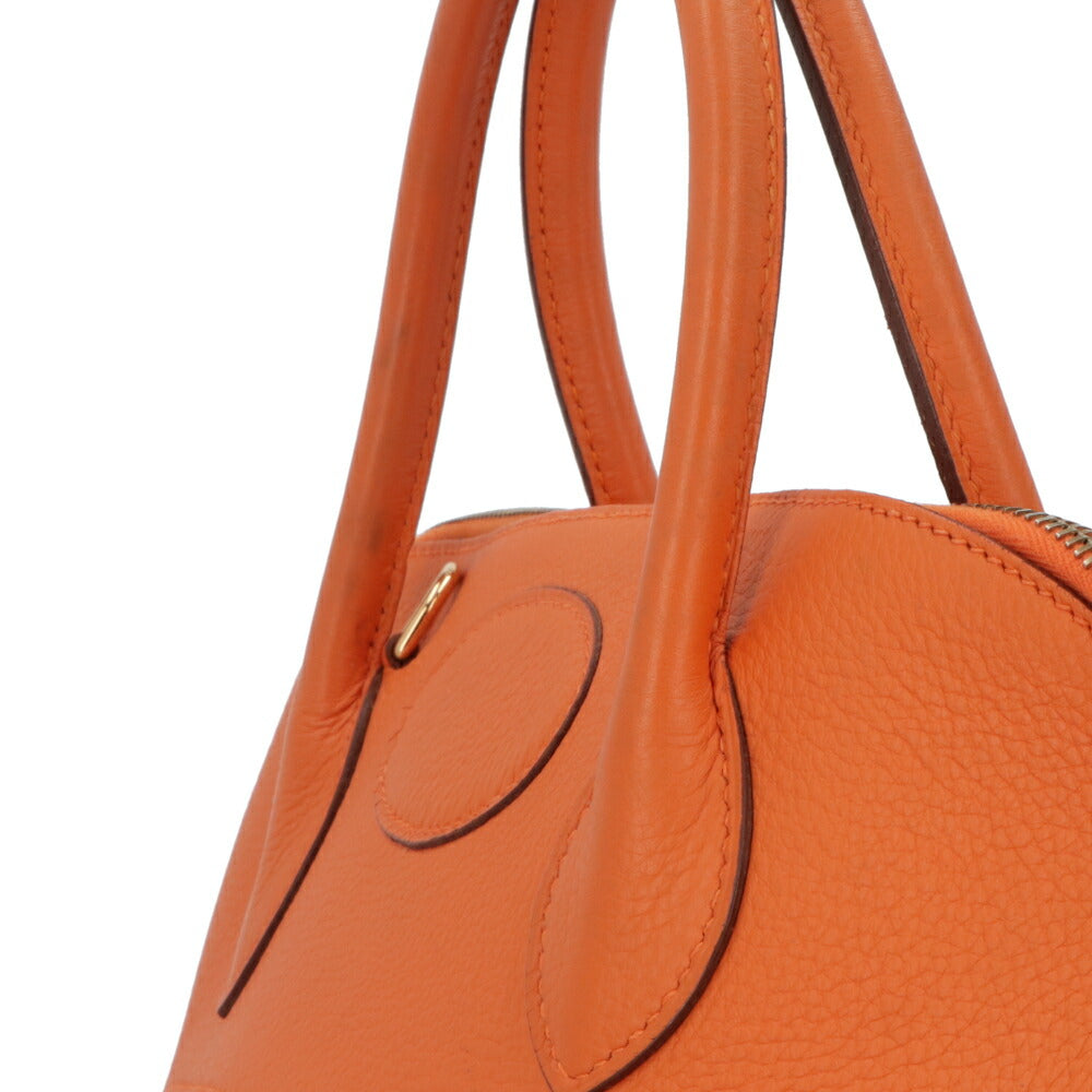【中古/Bランク】HERMES ボリード 35 オレンジ系 トリヨンクレマンス □G刻印