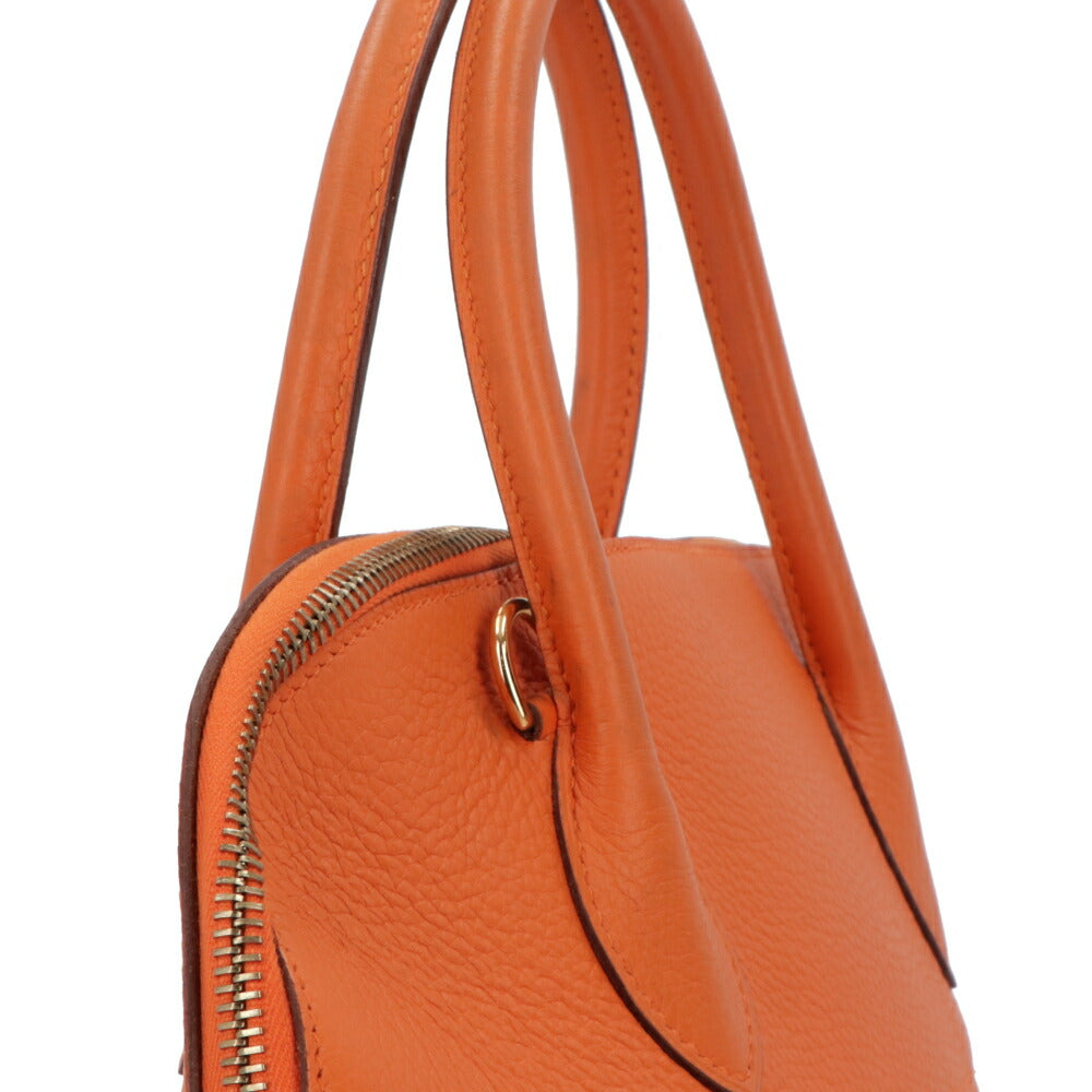 【中古/Bランク】HERMES ボリード 35 オレンジ系 トリヨンクレマンス □G刻印