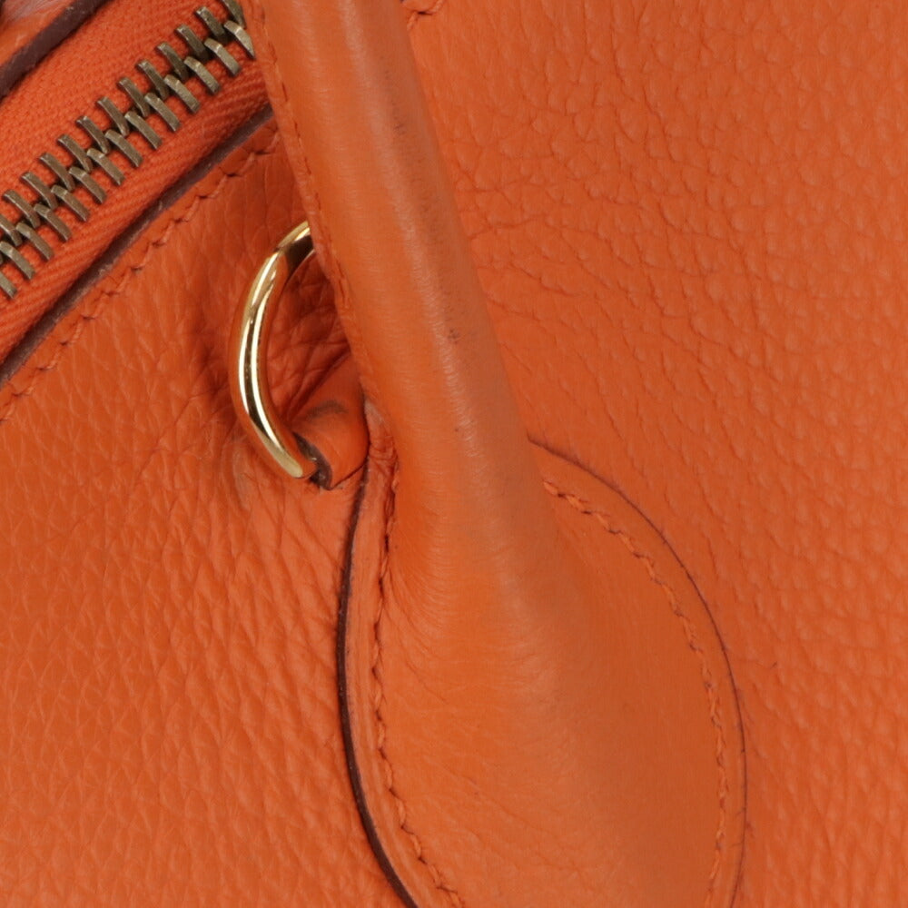 【中古/Bランク】HERMES ボリード 35 オレンジ系 トリヨンクレマンス □G刻印